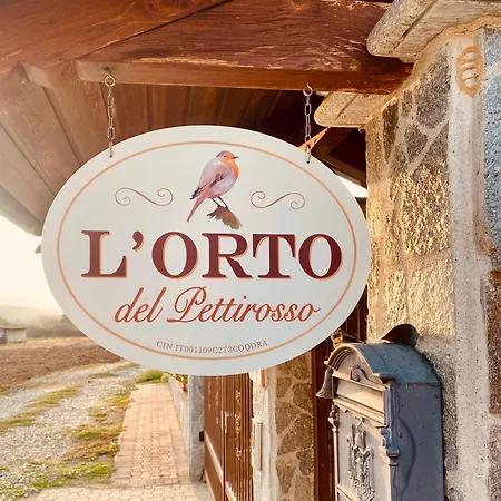 شقة Orto Del Pettirosso Front